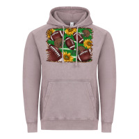 Vintage Zinc American football background Vintage Hoodie - BarkalooDesign