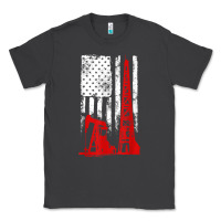 Smoke oilfield shirt   us flag oil rig shirt Classic Tee - linhVisuals