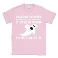 Bubblegum Pink paranormal investigator ghost hunting t shirt Classic Tee - linhVisuals