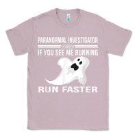 Lilac paranormal investigator ghost hunting t shirt Classic Tee - linhVisuals