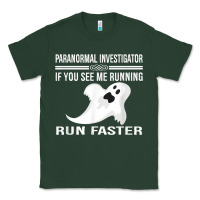 Sports Green paranormal investigator ghost hunting t shirt Classic Tee - linhVisuals