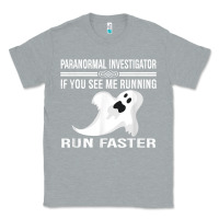 Heather Grey paranormal investigator ghost hunting t shirt Classic Tee - linhVisuals