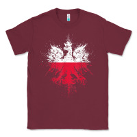 Burgundy polish eagle  polish pride  polish flag  polish t shirt Classic Tee - linhVisuals