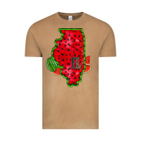 Vintage Camel illinois watermelon Vintage Tee - RacoonDesign