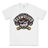 White sport american Classic Tee - linhVisuals