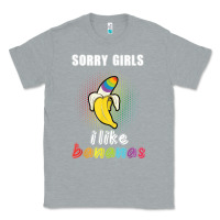 Heather Grey mens sorry girl i like bananas funny lgbt gay pride tshirt gifts Classic Tee - linhVisuals