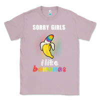 Lilac mens sorry girl i like bananas funny lgbt gay pride tshirt gifts Classic Tee - linhVisuals