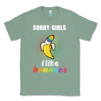 Sage mens sorry girl i like bananas funny lgbt gay pride tshirt gifts Classic Tee - linhVisuals