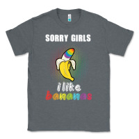 Charcoal Heather mens sorry girl i like bananas funny lgbt gay pride tshirt gifts Classic Tee - linhVisuals