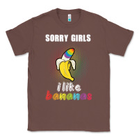 Chestnut mens sorry girl i like bananas funny lgbt gay pride tshirt gifts Classic Tee - linhVisuals