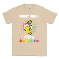 Mushroom mens sorry girl i like bananas funny lgbt gay pride tshirt gifts Classic Tee - linhVisuals