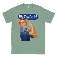 Sage rosie the riveter shirt we can do it feminist retro t shirt Classic Tee - linhVisuals