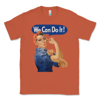 Copper rosie the riveter shirt we can do it feminist retro t shirt Classic Tee - linhVisuals
