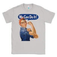 Moon Dust rosie the riveter shirt we can do it feminist retro t shirt Classic Tee - linhVisuals
