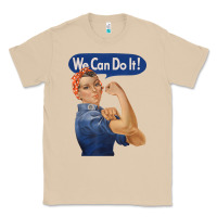 Mushroom rosie the riveter shirt we can do it feminist retro t shirt Classic Tee - linhVisuals