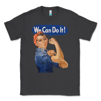 Smoke rosie the riveter shirt we can do it feminist retro t shirt Classic Tee - linhVisuals
