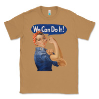 Rosie The Riveter Shirt We Can Do It Feminist Retro T Shirt Classic Tee | Teevron