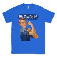 True Royal rosie the riveter shirt we can do it feminist retro t shirt Classic Tee - linhVisuals