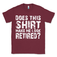 Burgundy retirement gifts for men funny retirement shirt for party Classic Tee - linhVisuals