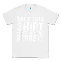 White retirement gifts for men funny retirement shirt for party Classic Tee - linhVisuals