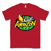 Red cafe #amazon Classic Tee - linhVisuals