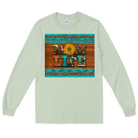 Matcha mom life leopard cowhide turquoise aztec Long Sleeve Tee - Artiststas