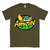Army Green cafe #amazon Classic Tee - linhVisuals