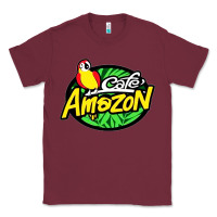 Burgundy cafe #amazon Classic Tee - linhVisuals