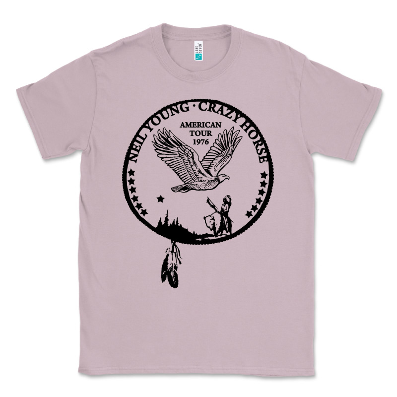 Neil Young Crazy Horse American Tour 1976 [tw] Classic Tee by linhVisuals | Teevron