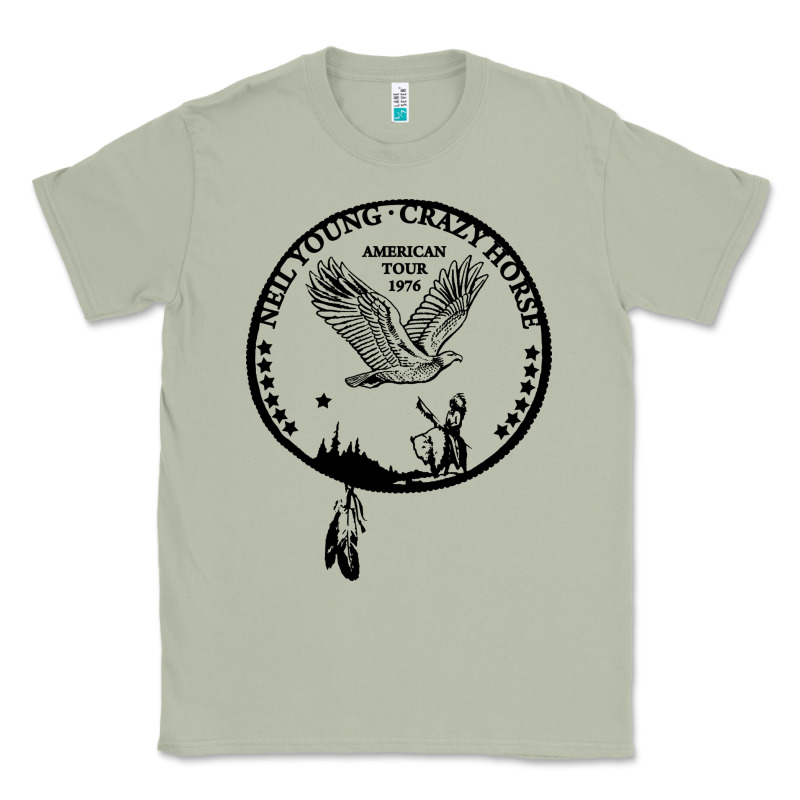 Neil Young Crazy Horse American Tour 1976 [tw] Classic Tee by linhVisuals | Teevron