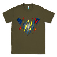 Army Green nightwing super hero Classic Tee - linhVisuals