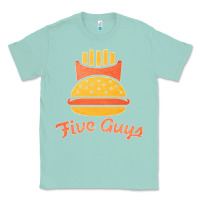 Seafoam five guys Classic Tee - linhVisuals