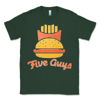 Sports Green five guys Classic Tee - linhVisuals