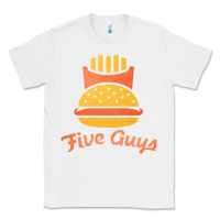 White five guys Classic Tee - linhVisuals