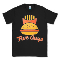 Black five guys Classic Tee - linhVisuals