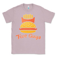 Lilac five guys Classic Tee - linhVisuals
