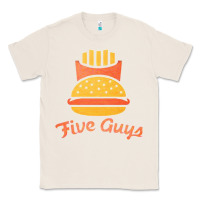 Natural five guys Classic Tee - linhVisuals