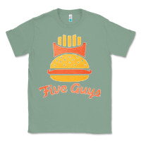 Sage five guys Classic Tee - linhVisuals