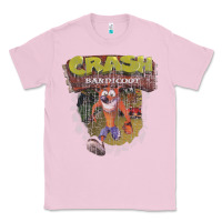 Bubblegum Pink crash bandicoot 1966 Classic Tee - linhVisuals