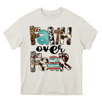 Cream Faith Over Fear Heavy Core Tee - FaDigitalArtStudio