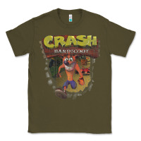Army Green crash bandicoot 1966 Classic Tee - linhVisuals