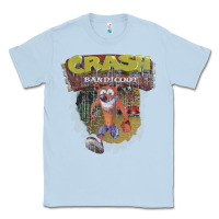 Dusty Blue crash bandicoot 1966 Classic Tee - linhVisuals