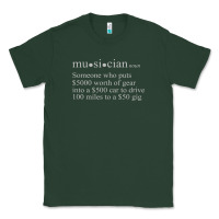 Sports Green musician definition Classic Tee - linhVisuals