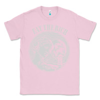 Bubblegum Pink eat the rich Classic Tee - linhVisuals