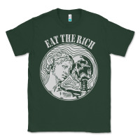 Sports Green eat the rich Classic Tee - linhVisuals