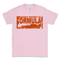 Bubblegum Pink formula 1 Classic Tee - linhVisuals