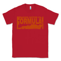 Red formula 1 Classic Tee - linhVisuals