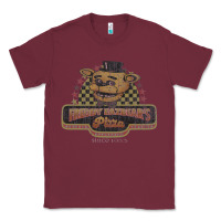 Burgundy freddy fazbear's pizza 1983   five nights at freddys Classic Tee - linhVisuals