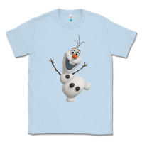 Dusty Blue olaf frozen 01 Classic Tee - linhVisuals