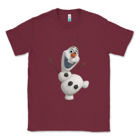 Burgundy olaf frozen 01 Classic Tee - linhVisuals